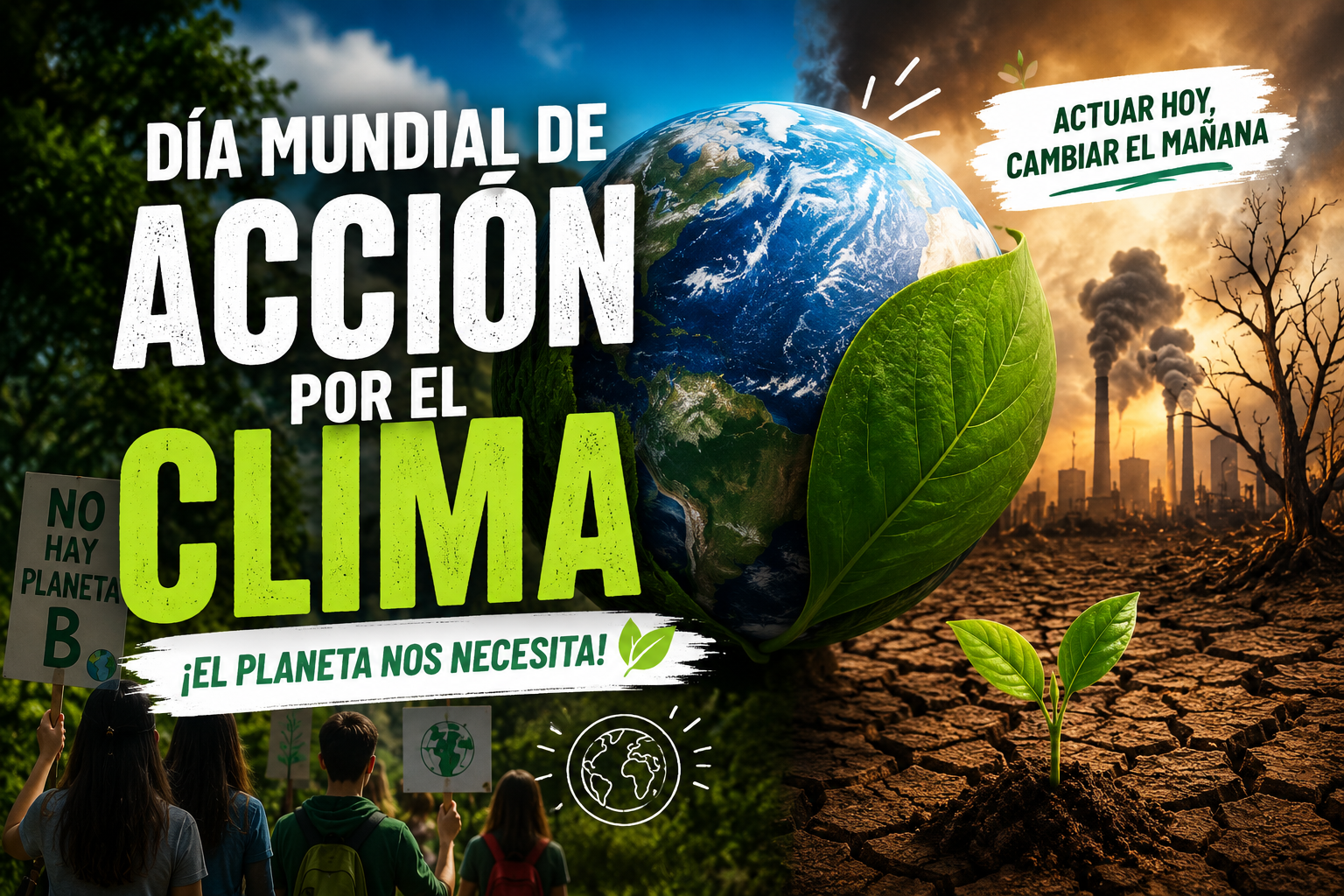 D&iacute;a Mundial de la Acci&oacute;n por el Clima